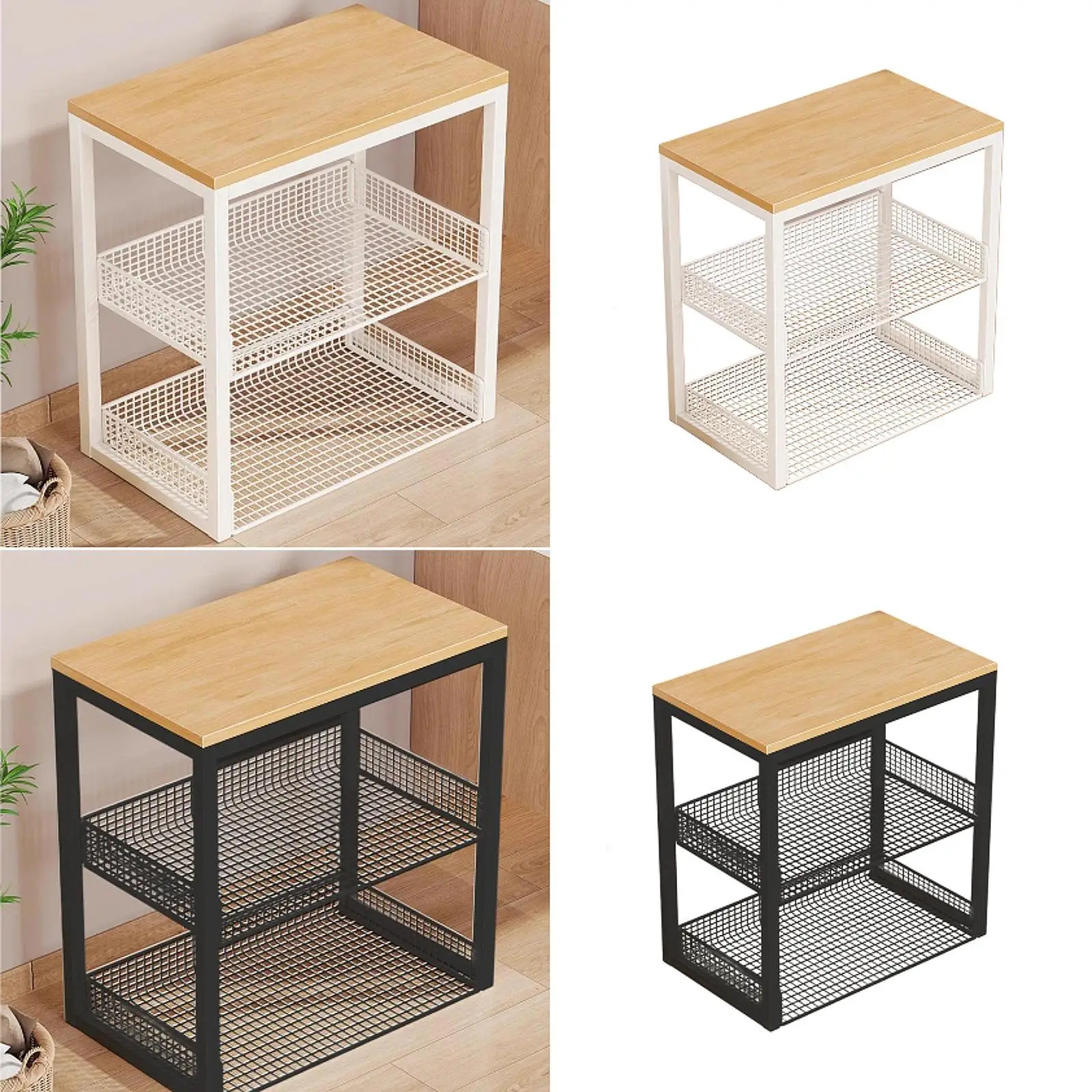 

Mini Washing Machine Stand Small Appliance Rack for Entryway Kitchen Balcony