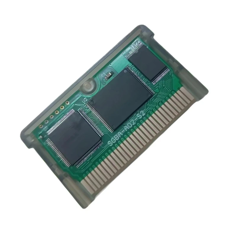 SCLS SGBA รองรับ 32MB ROM Flash Cart การ์ดเกม Re-Programmable แฟลชการ์ดเหมาะสําหรับ Gbxcart