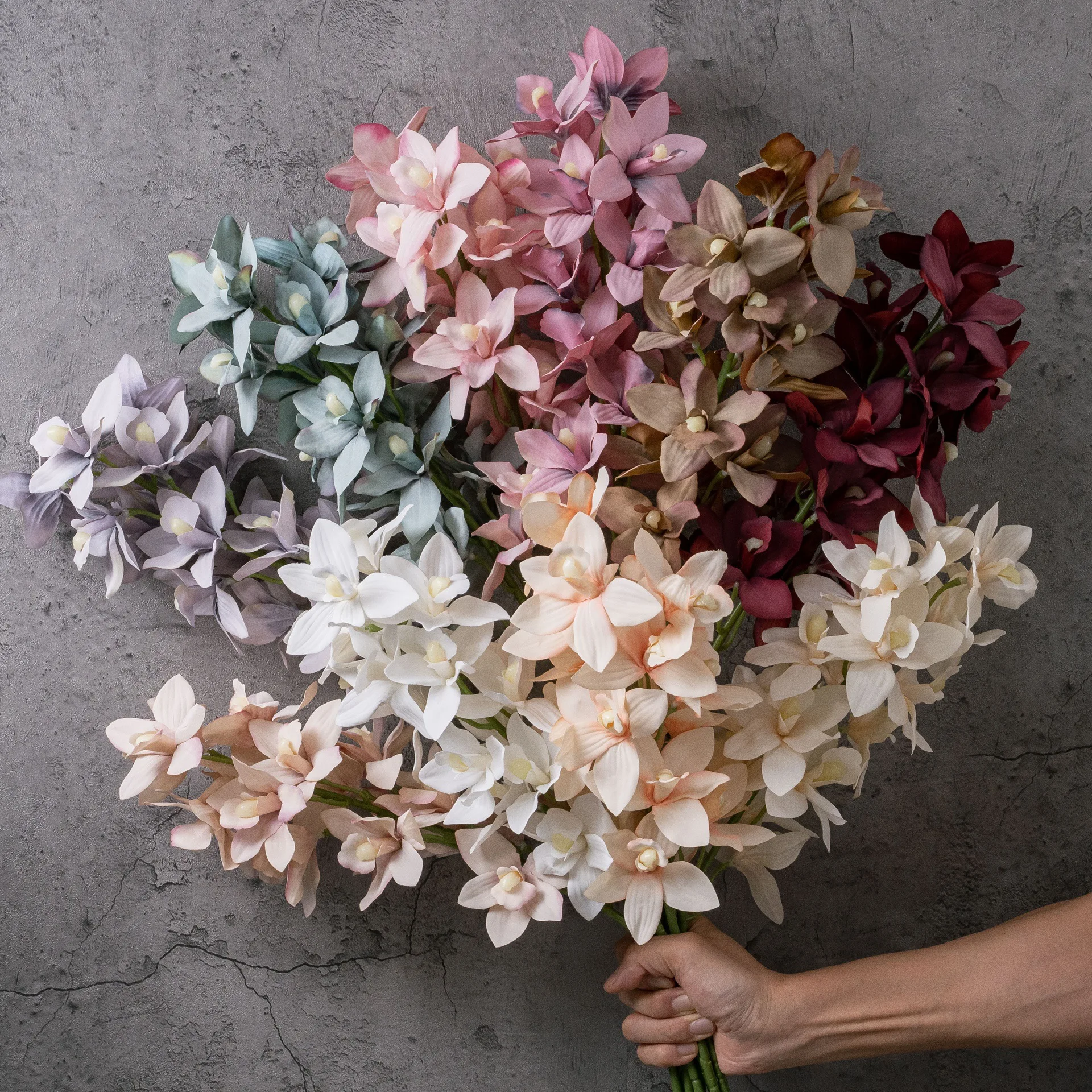 33 inch kunstmatige Cymbidium - Photography Graduation recensie en prijs