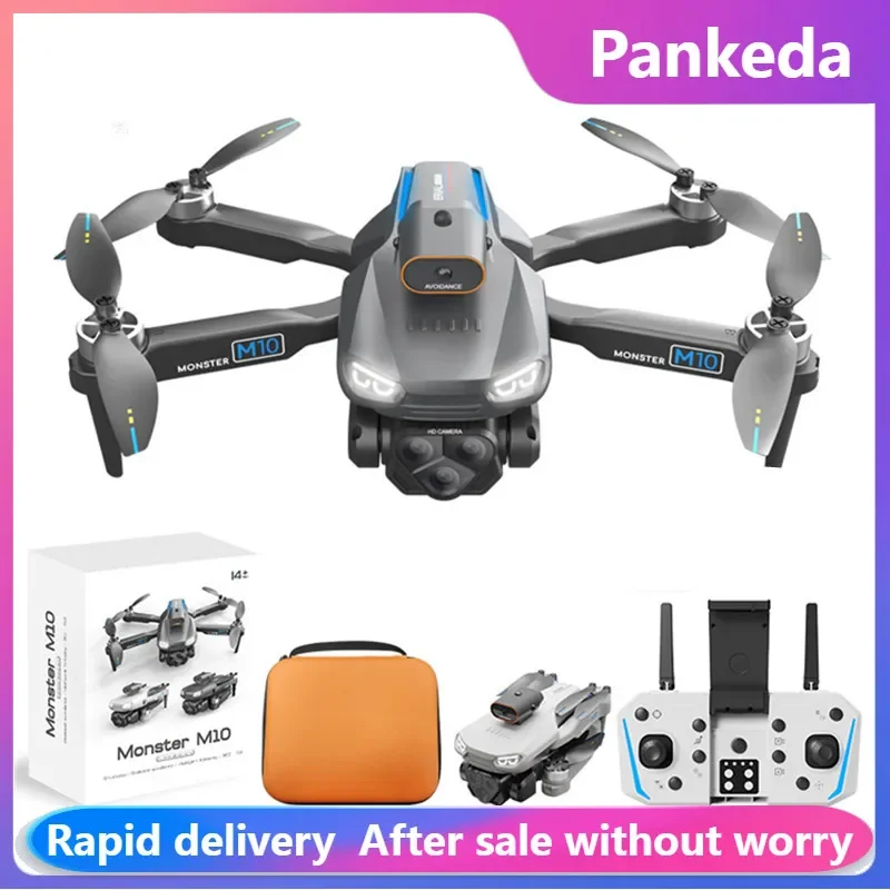 

New M10 Drone 720P Professional brushless Foldable Quadcopter with Camera Drone Helicopter Aerial Photography Obstacle Avoidance