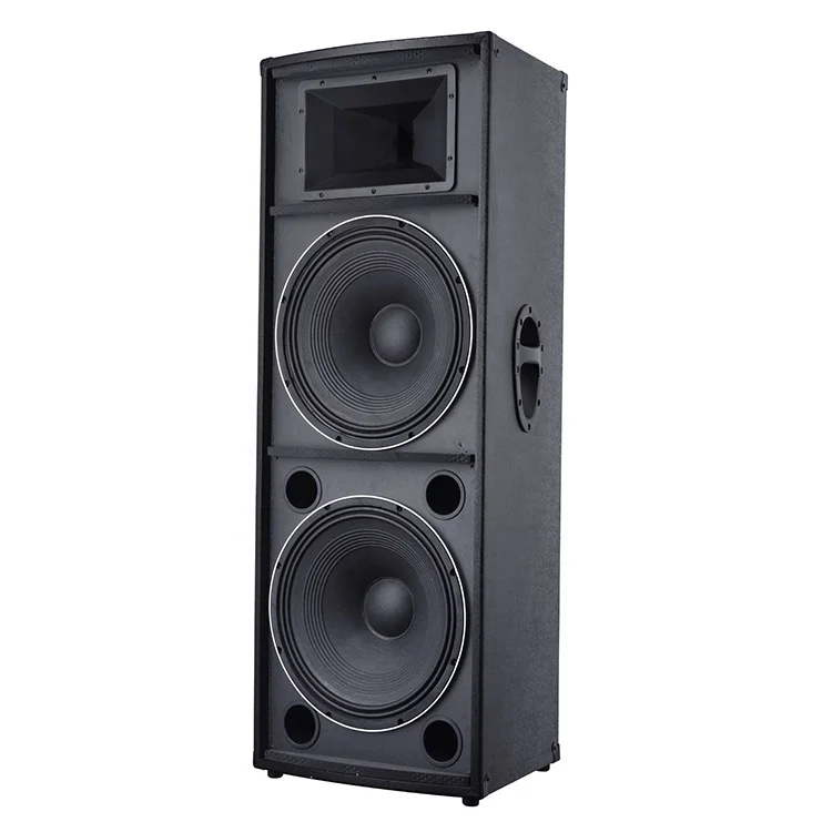 Hot sell factory price professional 15 inch karaoke stage DJ bar wooden passive speaker loudspeaker box