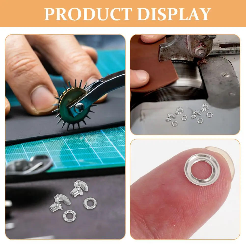 10 pezzi kit di riparazione occhielli per stivali con fibbia per scarpe forniture per lacci gancio scarpe da ginnastica accessori serrature ganci in metallo riparazione uomo