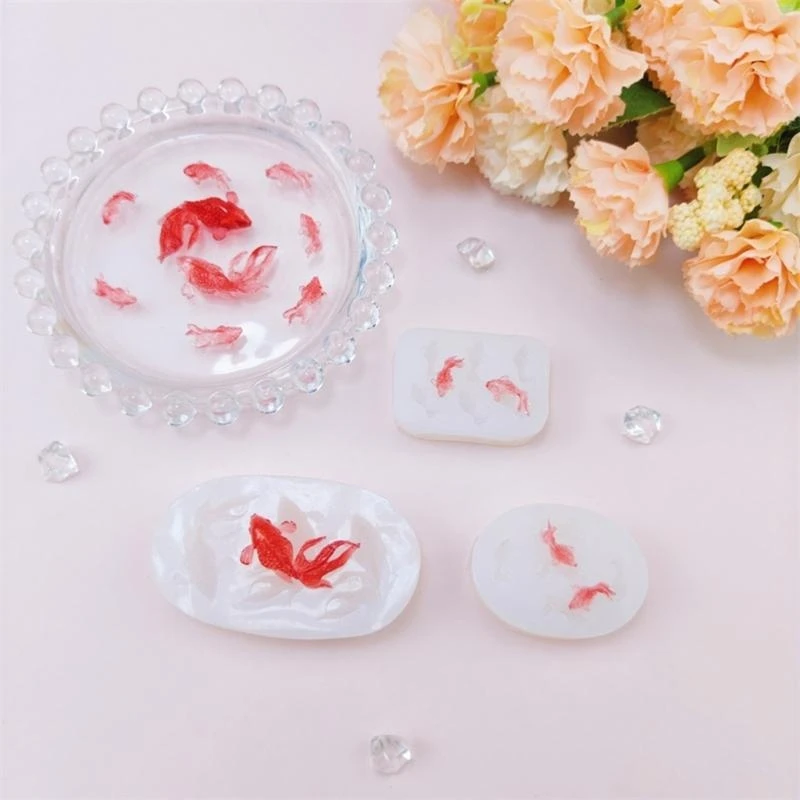 قالب خبز سيليكون مبتكر على شكل سمك الشبوط آمن للاستخدام في فرن الميكروويف وفريزر مثالي لتزيين المنزل والمطبخ في العطلات #3