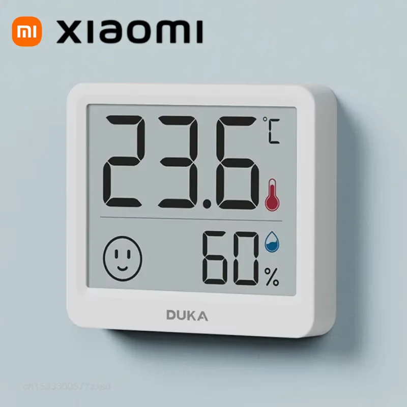 Xiaomi DUKA Atuman 2.5 Inch LCD Electronic Digital Temperature Humidity Meter Indoor Thermometer Hygrometer Weather Sensor Clock