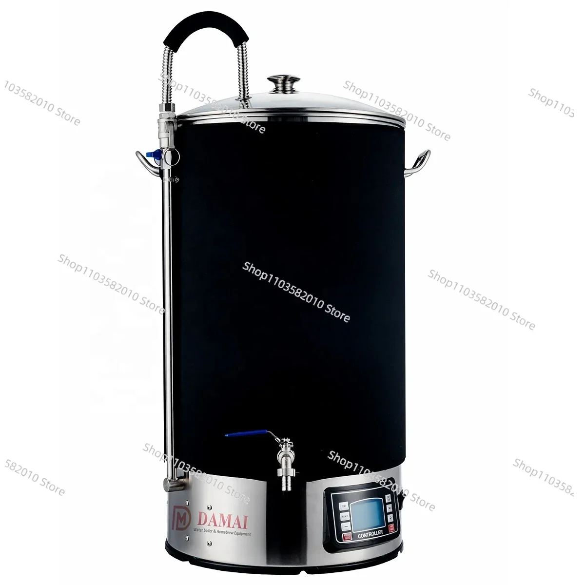 30L Craft Beer Machine Home Brewing Equipment All-in-one Machine Small Self-brewing Boiling Saccharification Fermentation Barrel