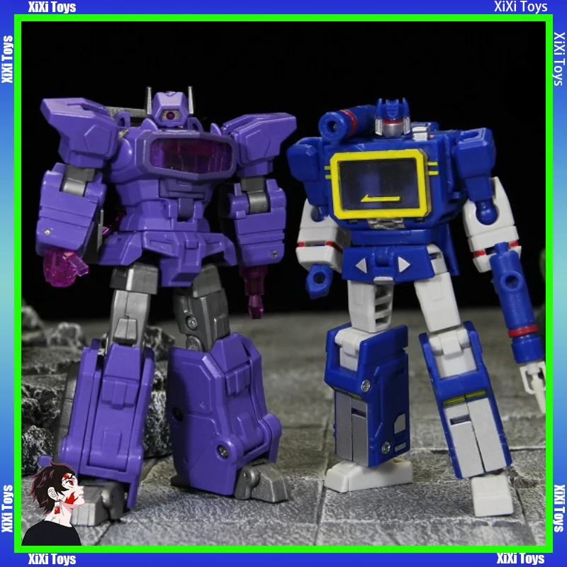 

In Stock Transformation PocketToys PT-03 Shockwave PT-04 Soundwave PT-01 OP Commander Small Scale Robot Figures Toy Gift