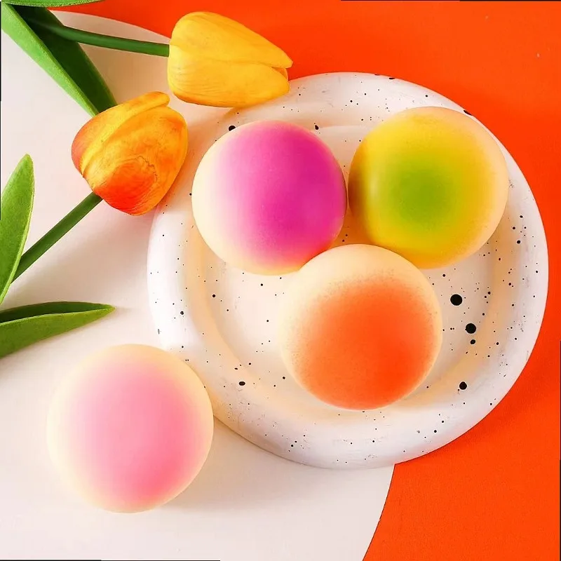 Mochi Squishy Slow Rising Stress Relief Toy for Kids Sticky Mud Sensory Play