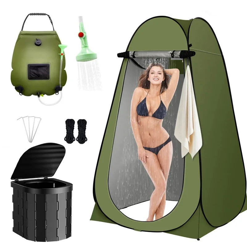 

Pop-up privacy tent, shower tent, changing tent, portable outdoor camping bathroom, toilet tent, changing room, privacy shelter,