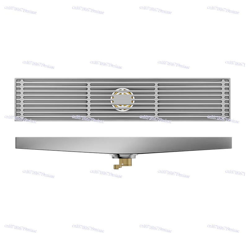 

Слив для пола в душевой комнате с наклонным дренажем, ванная комната плюс длинная полоса из нержавеющей стали 304, дезодорант, прямоугольный слив для пола