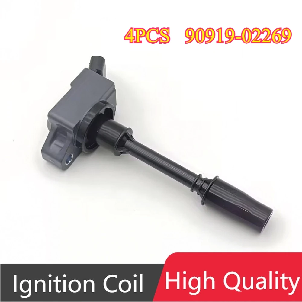 

4 шт. 90919-02269 9091902269 катушка зажигания для двигателя Lexus GS200t GS300 IS200t IS300 NX200t NX300 RC200t RC300 2.0L L4
