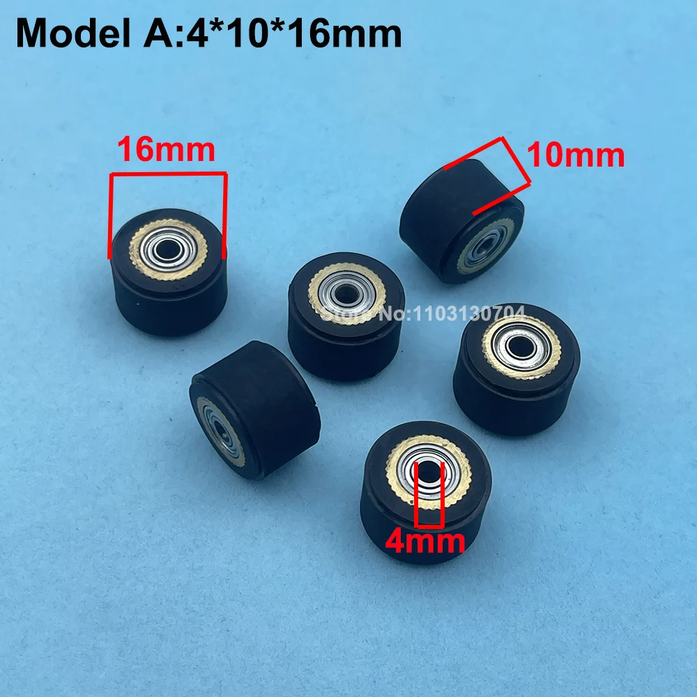 3PCS Cutting Plotter Roland VP540 Paper Pressure Pinch Roller for Roland GX-24 GX-500 GS24 GR540 Rubber Push Press Rollers Wheel