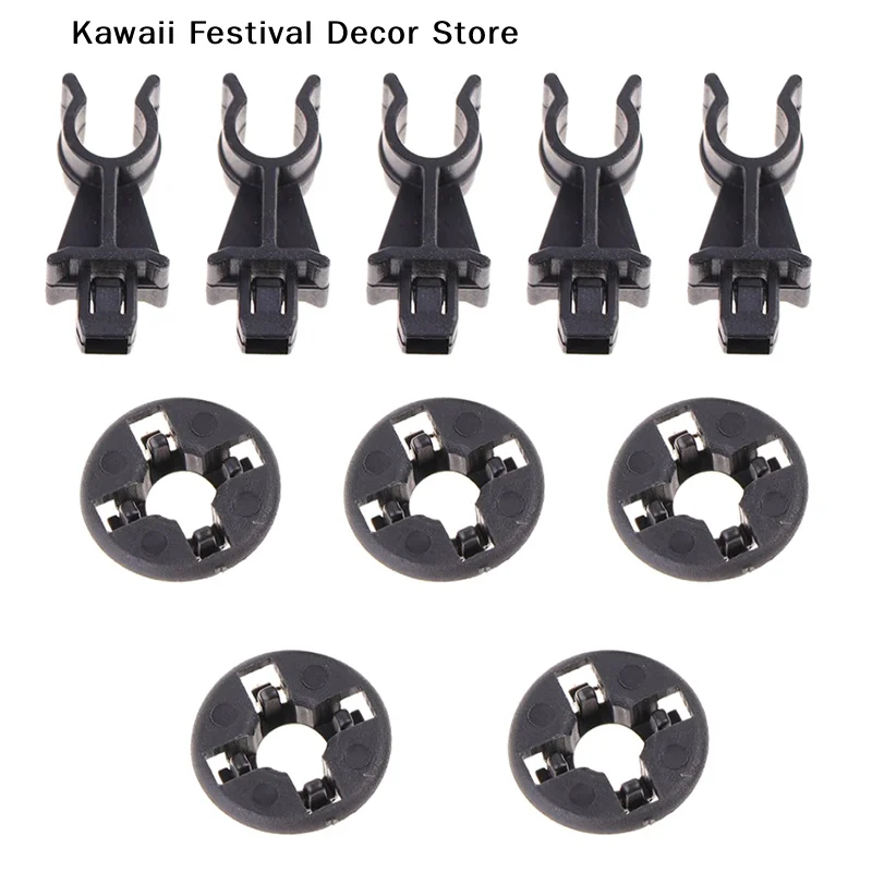 【K】2/10pcs Auto Fastener Clip Mixed Car Body Push Retainer Pin Rivet Bumper Door Trim Panel Fastener Kit Car Clips Box