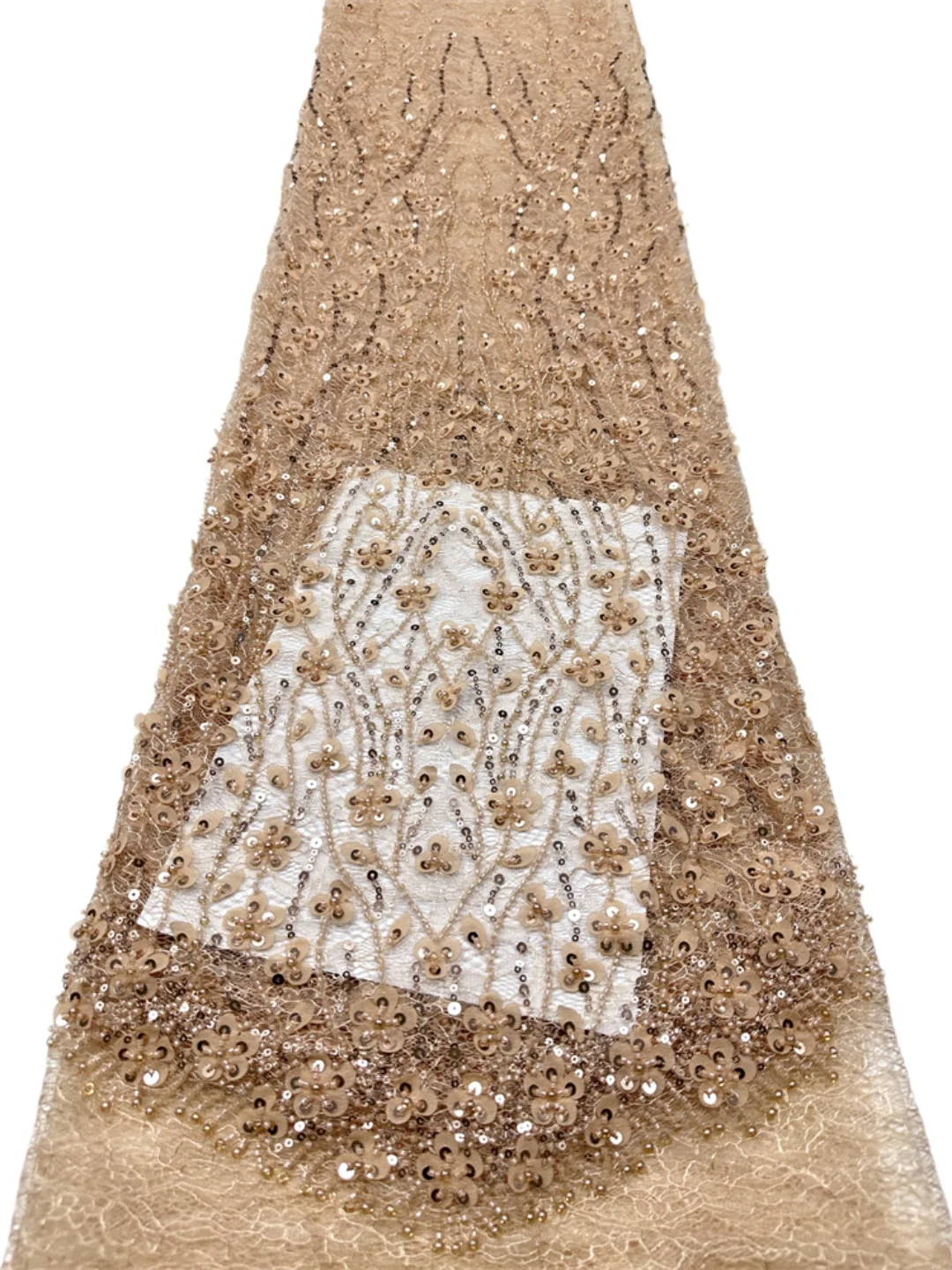 Embroidery Net Dress - Kain Tulle Payet 3D Berkualitas Tinggi