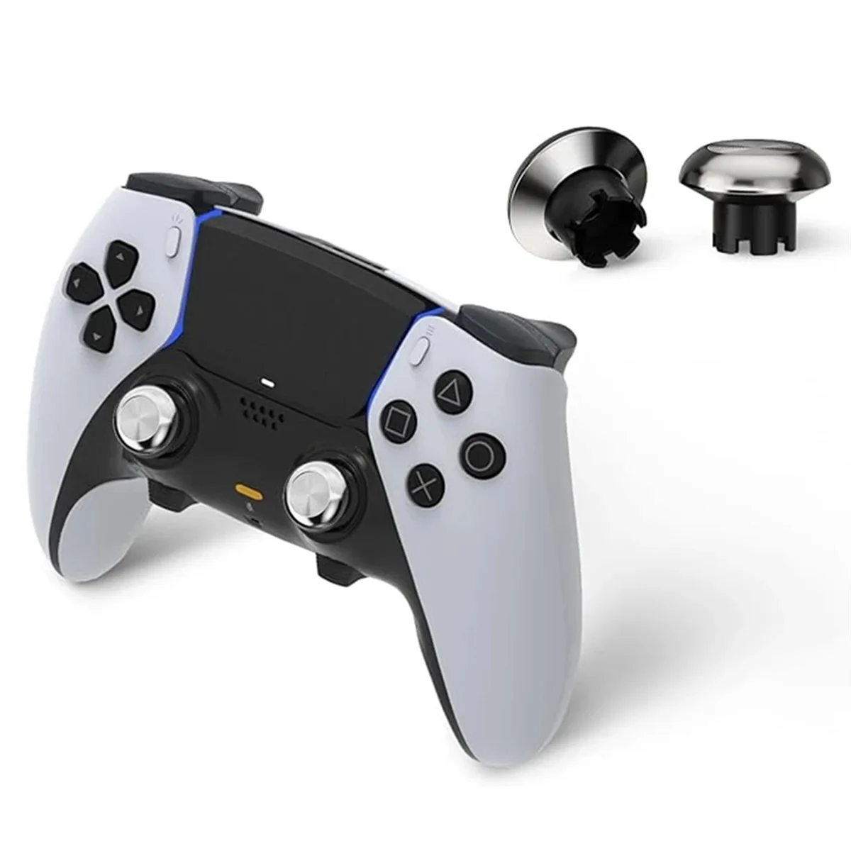 Metall Joystick Kit für PS5 Edge Spielkonsole Joystick Zurück Paddel Auslöser Tasten für PS5 Dualsense Controller E HEIßER