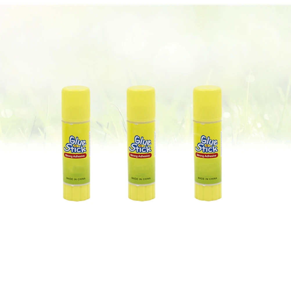 12 Pcs Solid Glue Rod Adhesive Sticks Craft for Kids Strong Bulk Gluestick Office