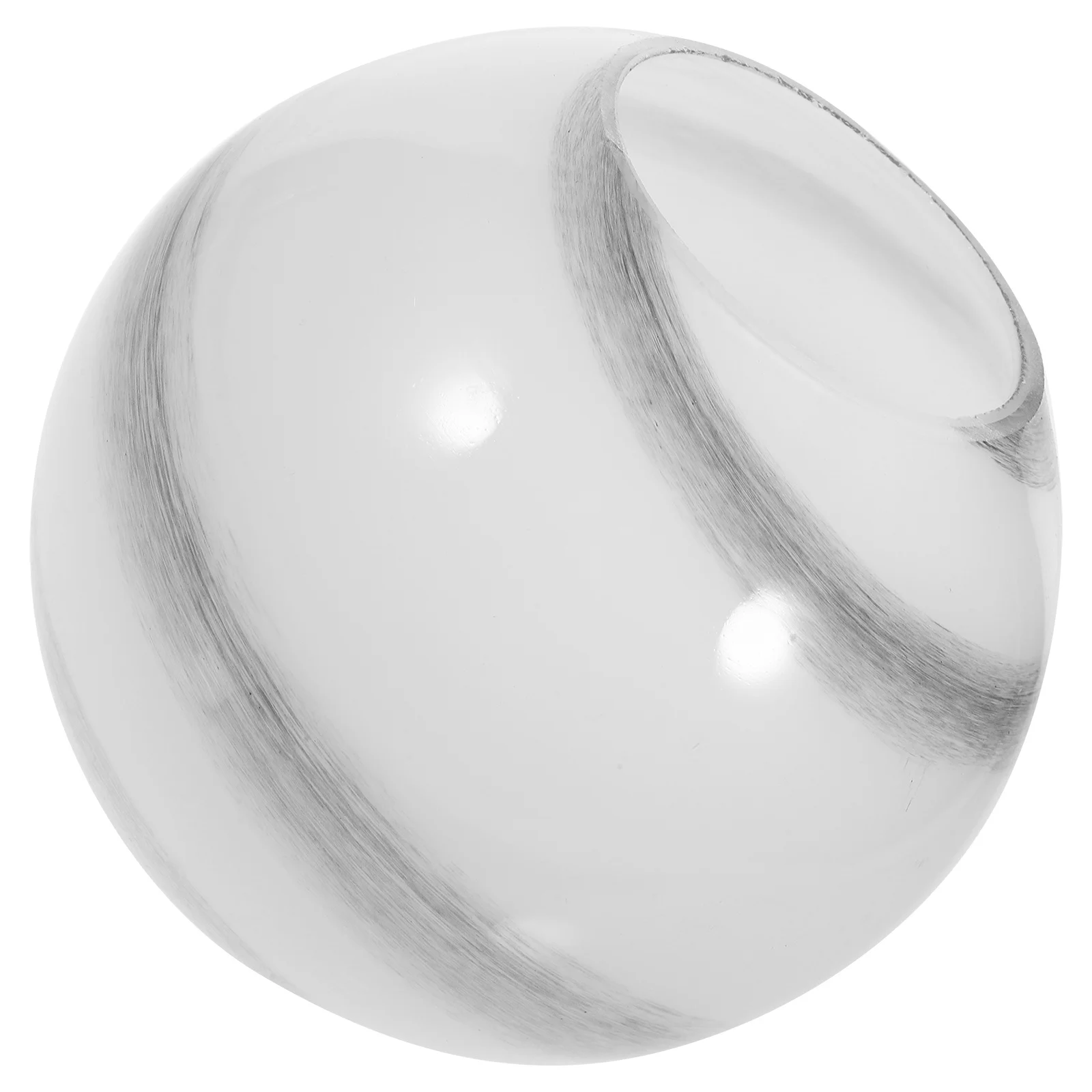 غطاء مصباح معلق على شكل كرة أرضية لاستبدال أباجورة السقف والزجاج المزخرف الشفاف #2