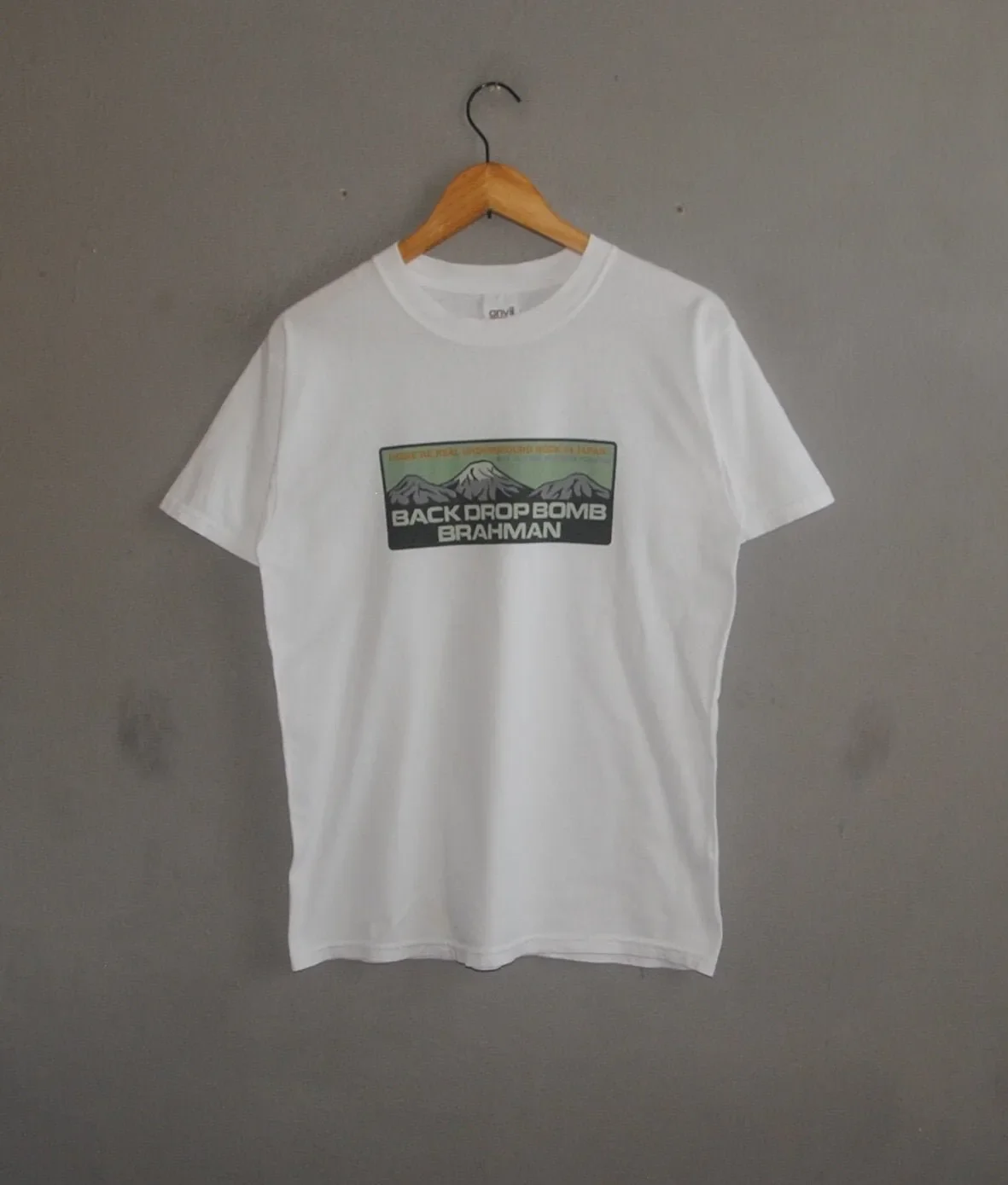 Camiseta Vintage BRAHMAN 1999 Fuji Rock Festival Contert, talla mediana, años 90, Punk japonés alternativo, J Pop, camiseta japonesa