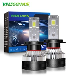 YHKOMS 100% Canbus H4 H7 LED Car Headlight No Error H8 H9 H11 9005 HB3 9006 HB4 H1 9012 HIR2 Auto LED Light Bulb Fog Lamp 6000K