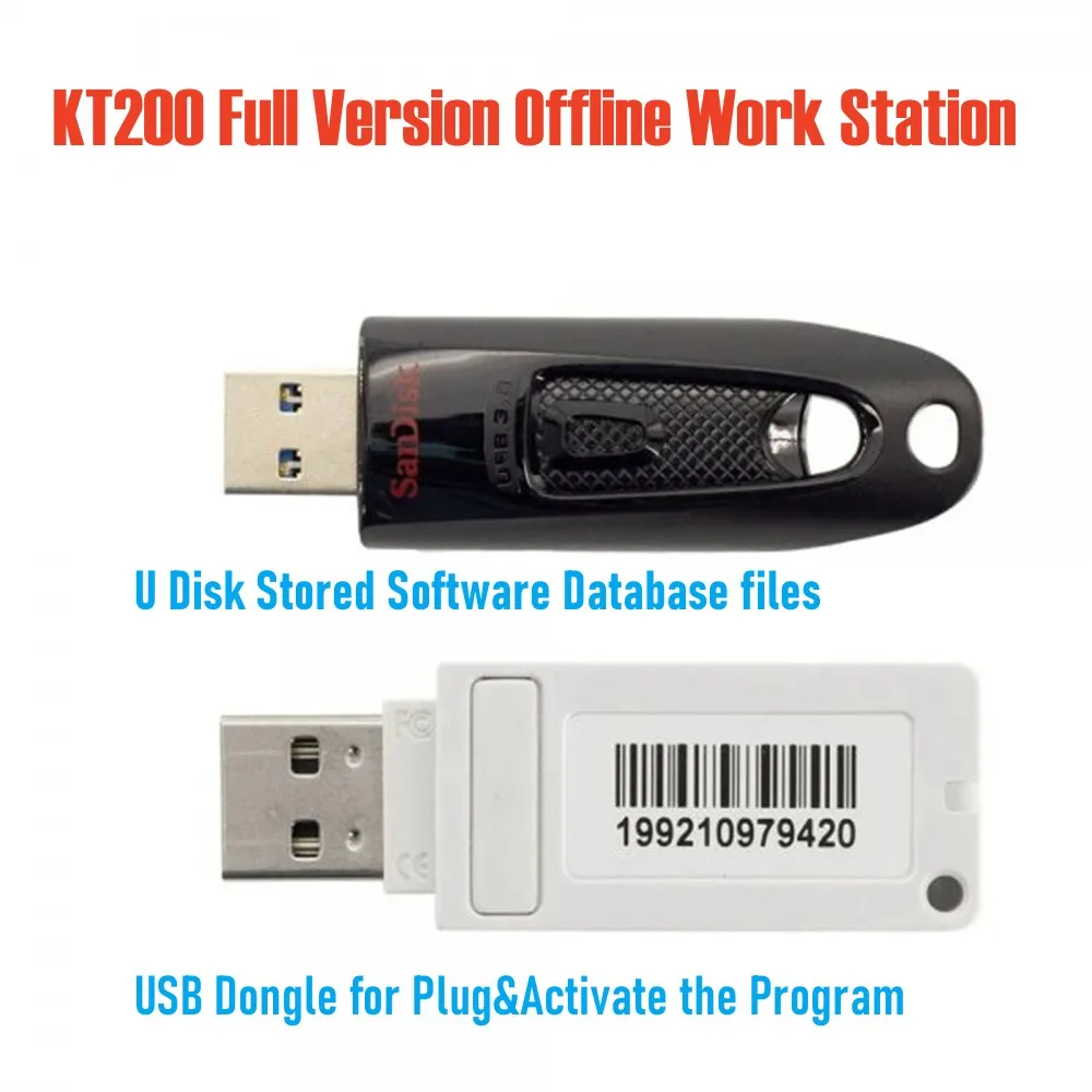 

KT200 Full Version Offline Work Station Include U Disk and USB Dongle