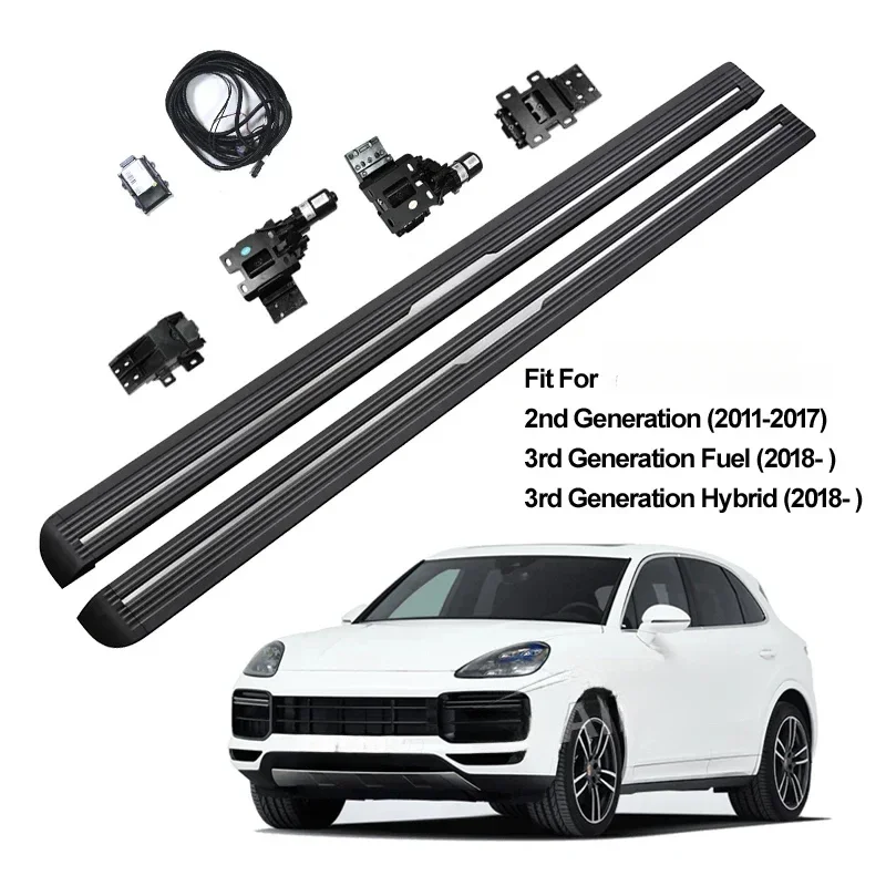 2011+ Electric Power Running Boards Automatic Retractable Side Steps Foot Pedals