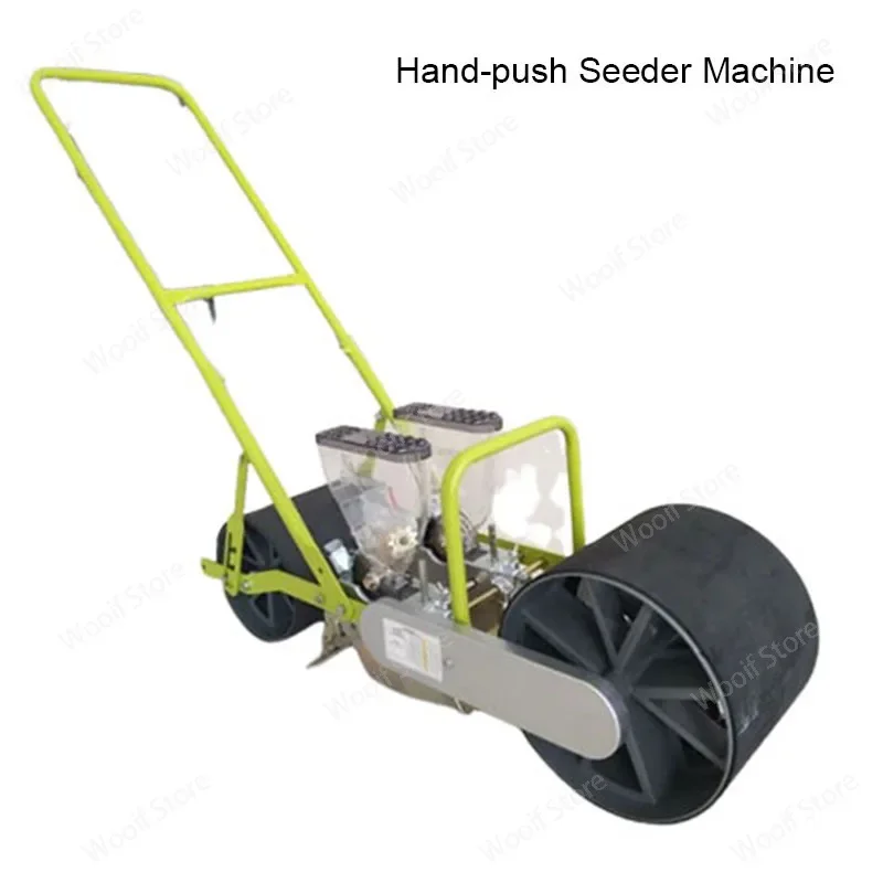 Carrot seeding planting machine cabbages vegetable hand push seeder