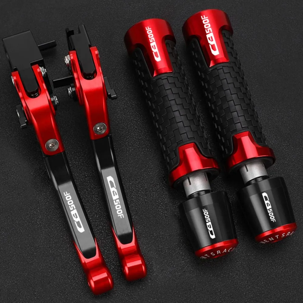 

Motorcycle CNC For HONDA CB500F CB 500 F 2013-2018 2017 2016 2015 Motorbike Adjustable Brake Clutch Levers Handlebar grips