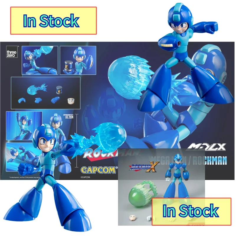 

In Stock, Threezero Mega Man Metal Blade MDLX Articulated Action Figure, Collectible Merchandise & Gift