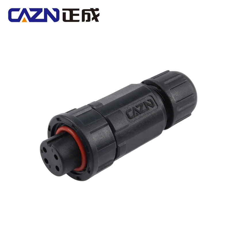 IP67 IP68 E10 Straight Female Male Field Installable Plug Threaded 2 3 4 5 6 8 10 12 Pin Industry Standard Connector