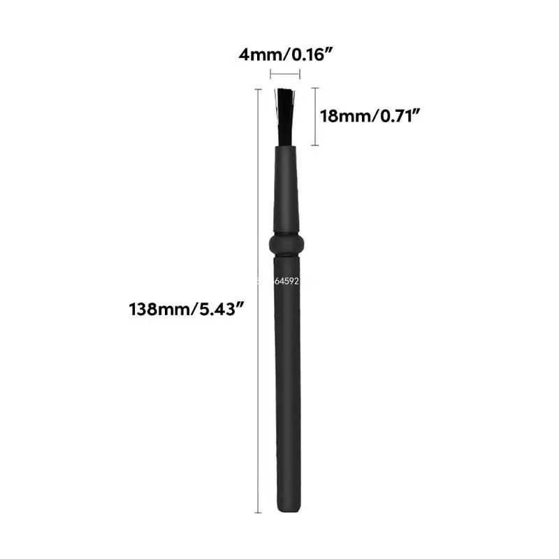 Escova antiestática para limpeza teclado, escova pequena para limpeza poeira computador, antiestática para laptop,