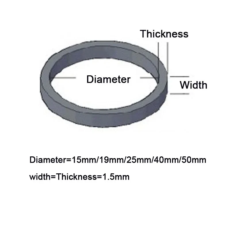Multicolour Elastic Rubber Bands Dia 15~50mm Stretchable Rubber Band Office Supplies School Elastic Bands