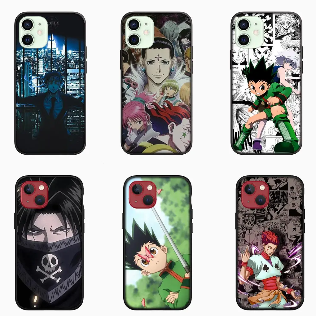 HISOKA Hxh Hunter X Hunter GON FREECSS Phone Cover for iPhone 15 14 13 12 Mini 11 Pro X XR XS Max 7 8 Plus + 15+ 8+ Soft Case