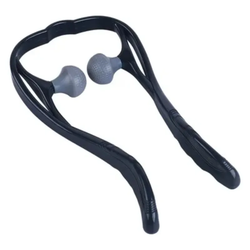 

Массажер для шейного отдела позвоночника, бытовой ручной разминающий, не попросит в помощь, массажный артефакт, зажим для массажа шеи