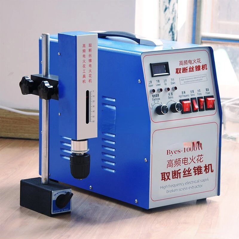 High frequency EDM touch screen punching machine piercing  take off screw  take off tapping e pulse