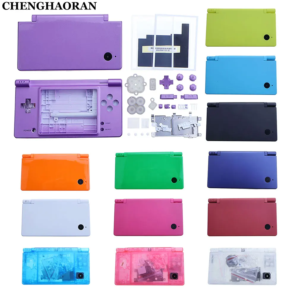 

Full Set Housing Shell Replacement For NDSi Game Console Protective Case Faceplate Cover With Buttons Screen Lens Accessories