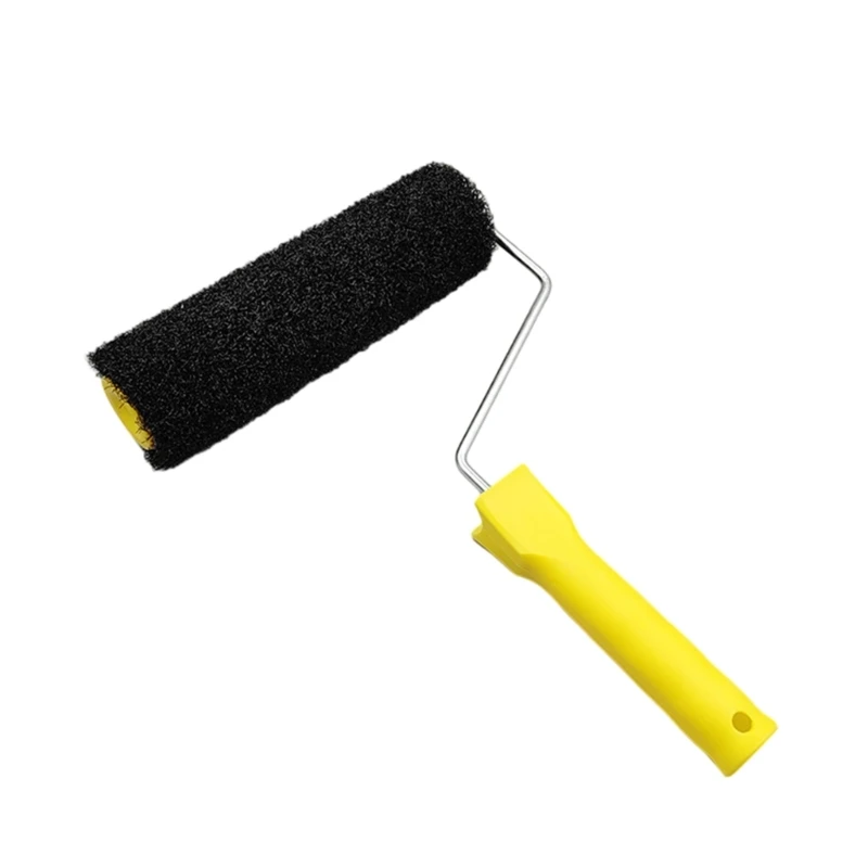 Easy to Use 9.8Inch Roller Brush Roller for Putty 25 cm with Handle Efficient Brush Achieve Precise Plaster Application