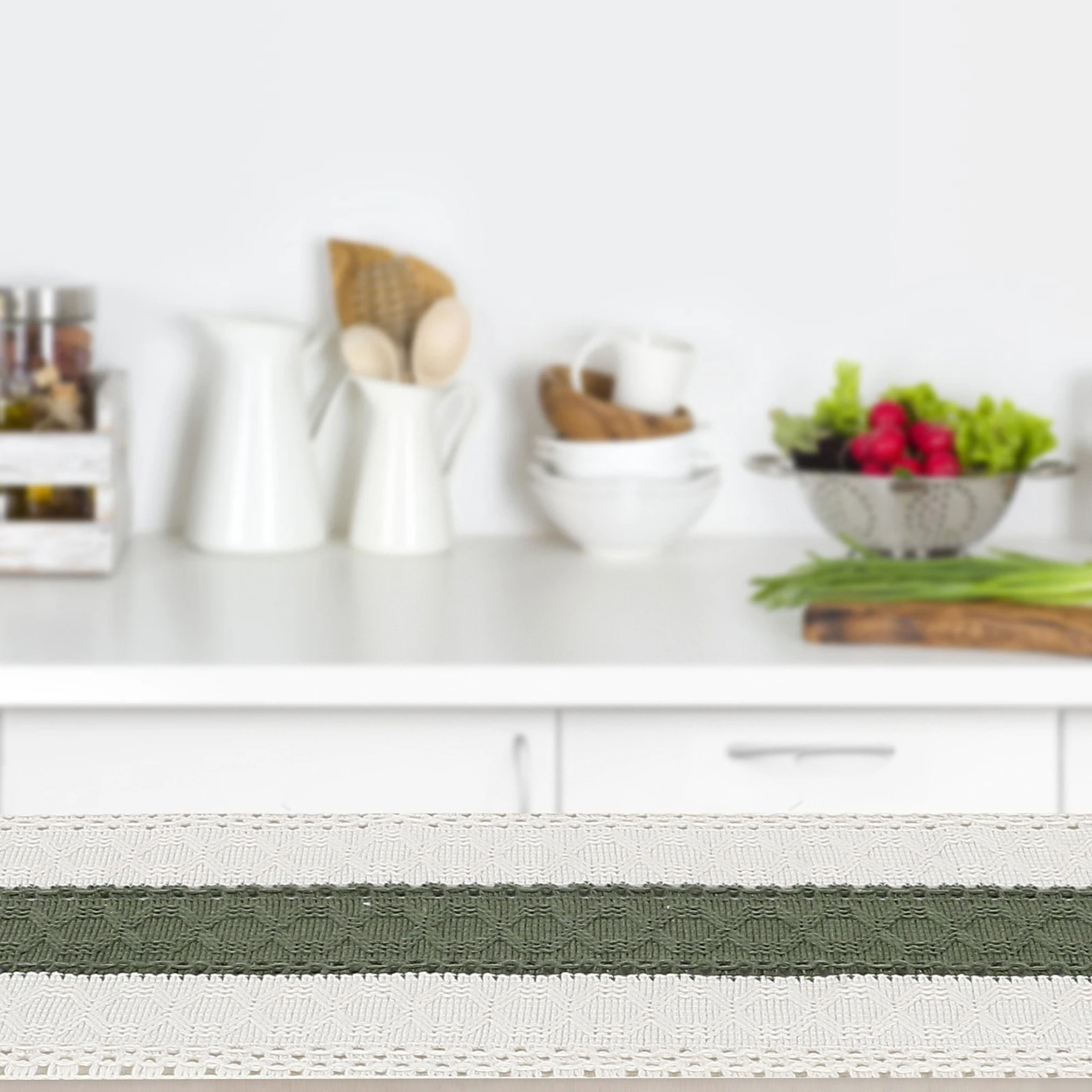 

Long Narrow Table Runner Polyester Fabric Rustic Chic Decor for Dining Room Coffee Table Boho Wedding Party Farmhouse Style