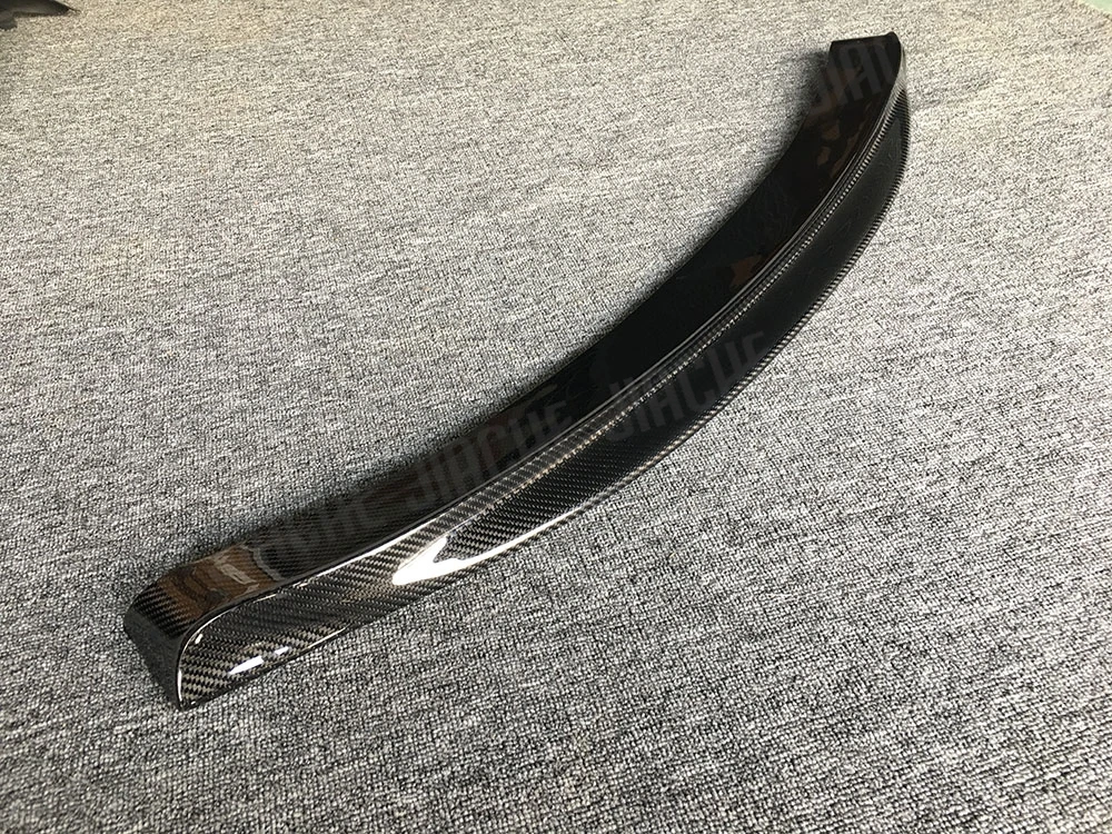 Dry Carbon Fiber Front Bumper Lip Spoiler For BMW 6 Series F06 F12 F13 M6 2013-2018 FRP Front Chin Spoiler Car Styling Bodykit - view 4
