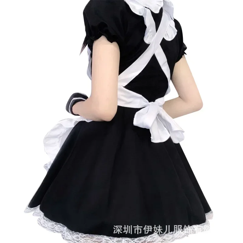 Cat Girl lolita dress hollow bust sexy maid dress anime maid outfit party clubwear s-4xl large size