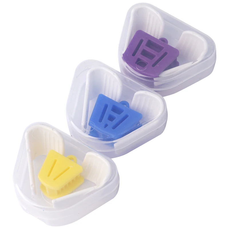 10Box Dental Occlusal Pad Silicone Mouth Prop With Tongue Guard Bite PadBlock Autoclavable Dentist Oral Retractor Dentistry Tool