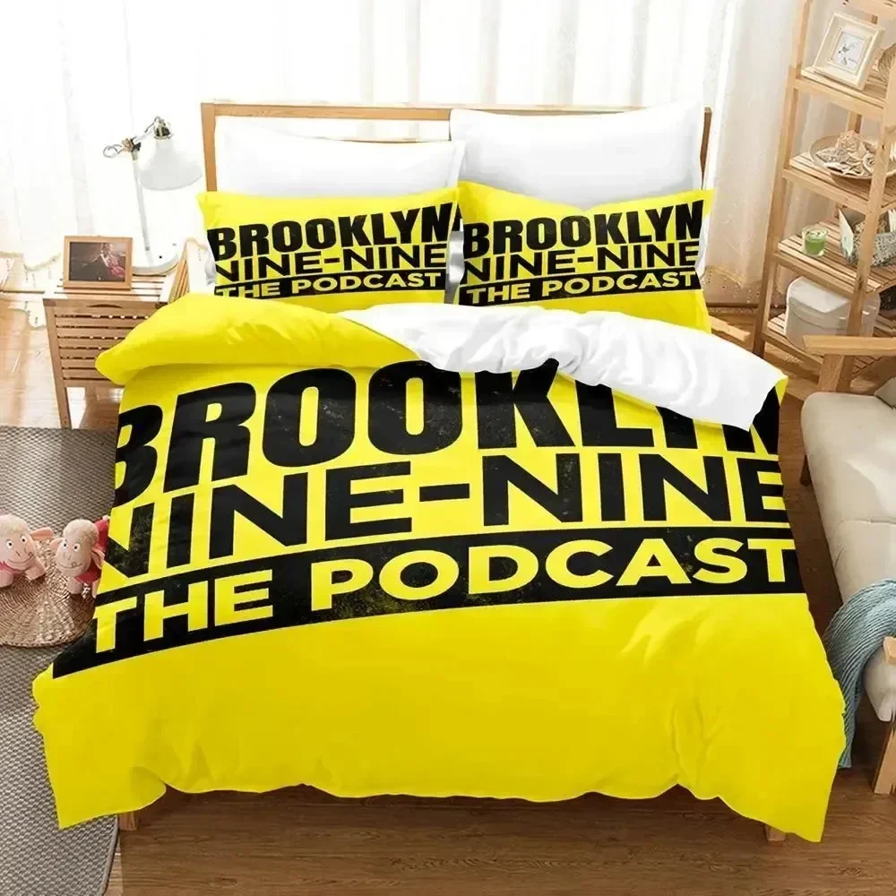 3D Print TV Trend Brooklyn Nine-Nine Comfortable Duvet Cover Pillowcase Bedding Set Children Bedroom Decoration Home Textile