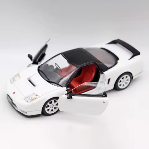 Diecast 1/24 Scale Honda NSX Type R(2002) Alloy Simulation Car Model Static Collection Decorated Holiday Gifts Toys