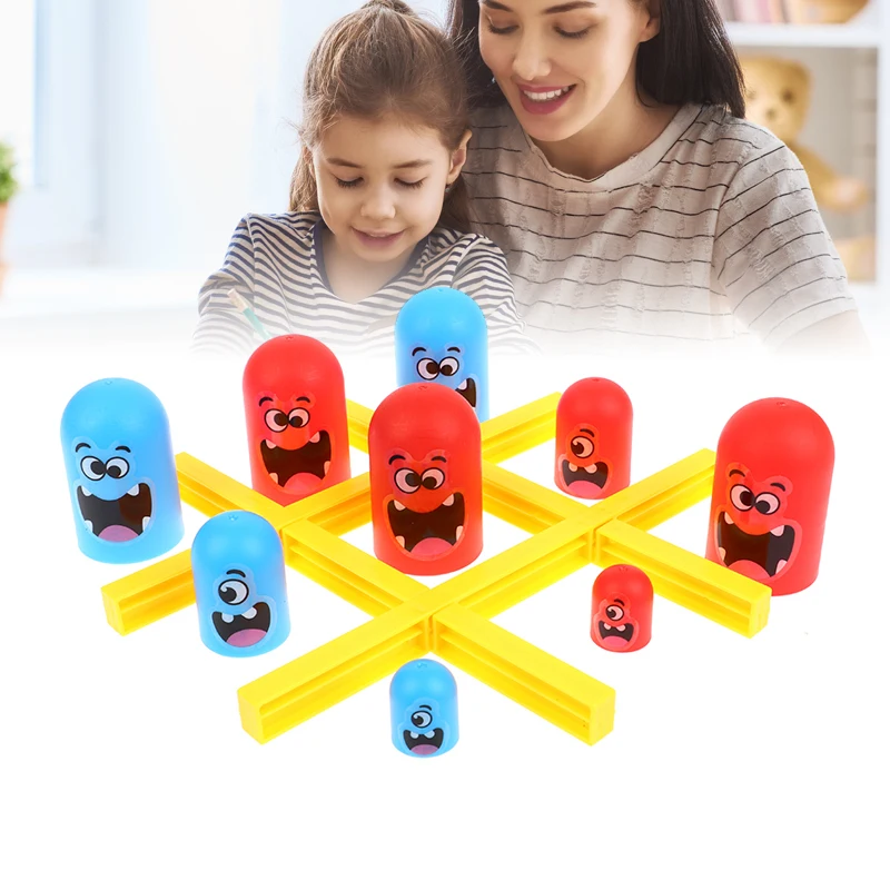 2 Players Educational Toys Intellectual Gobble Board Game Three in a Row Children Toy Kids Birthday Gifts