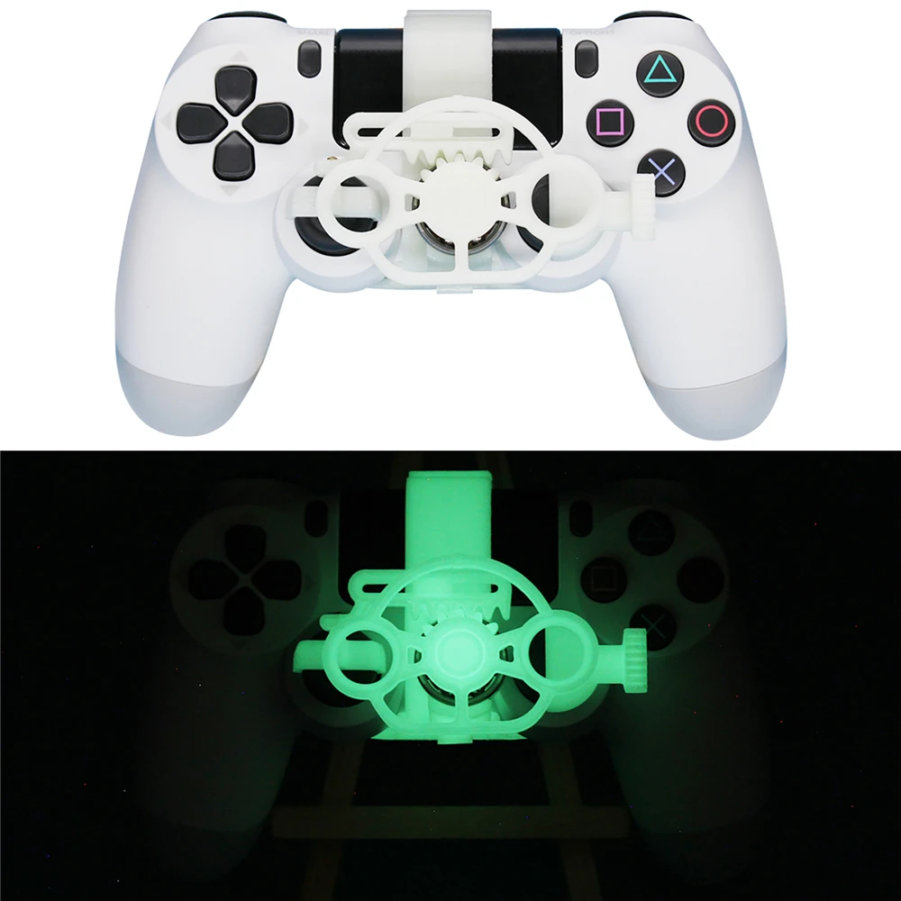 

Luminous Steering 3D printing Wheel Racing Games Auxiliary Controller Game Joystick Simulator Gamepad For Sony PS4 Controller