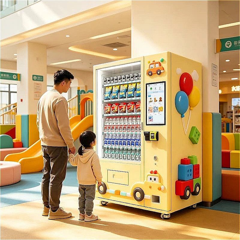 Bill Acceptor Vending - Digital Vending Machine 10.1 Inch Screen