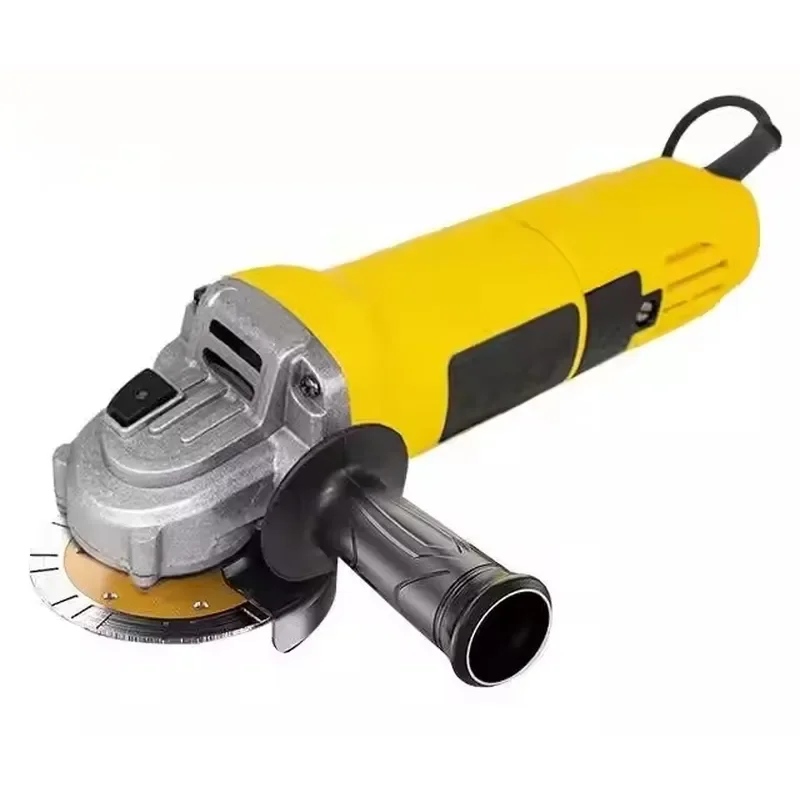 750W 900W Mini Angle Grinder 100mm 125mm 4.5 Inch Electric Metal Cutting Tool Industrial Grade Multifunctional Manual Trigger