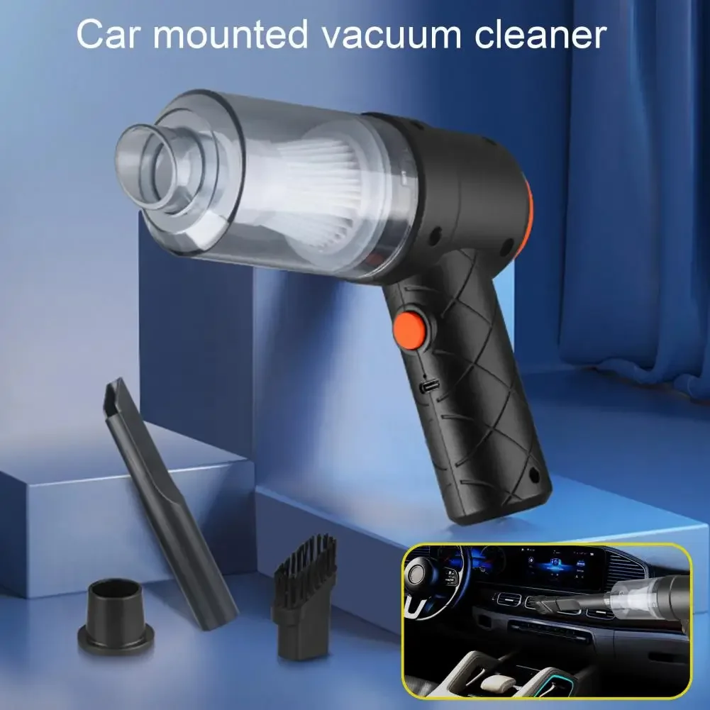 Mini Car Vacuum Cleaner Portable Wireless Handheld Cleaner for Home Appliance Poweful Cleaning Machine Car Cleaner for Keyboard