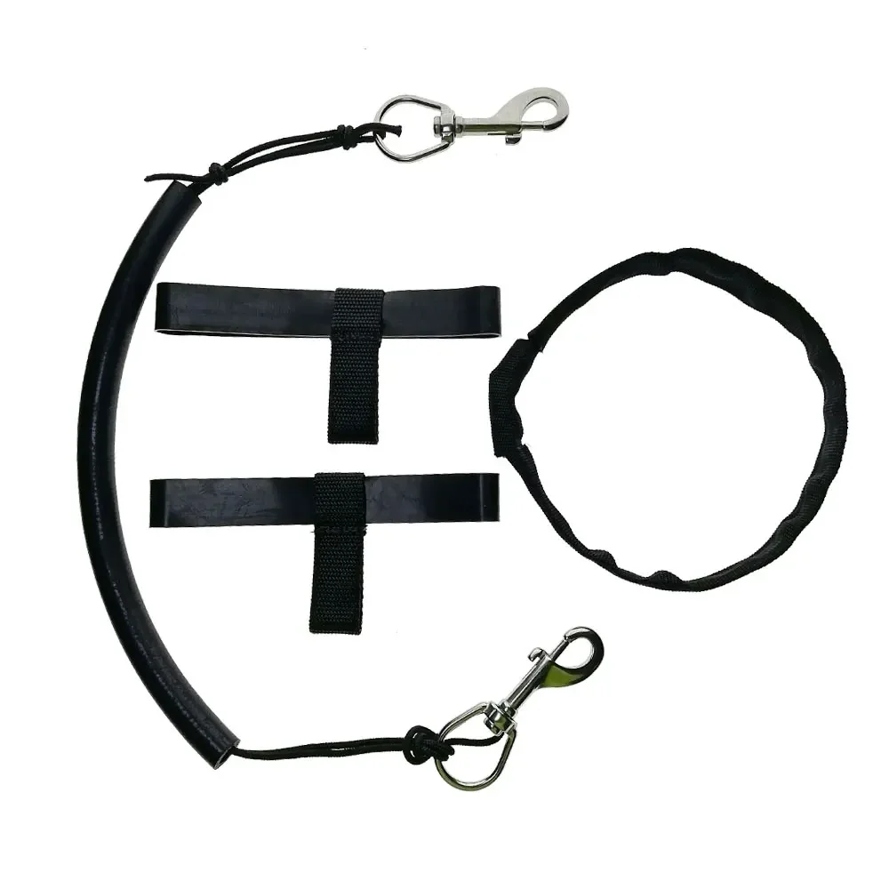 1 Piece Diving Tank Strap Scuba Diving Tank Cylinder Stage Bottle Rigging Sidemount Strap+Clamp And Clips