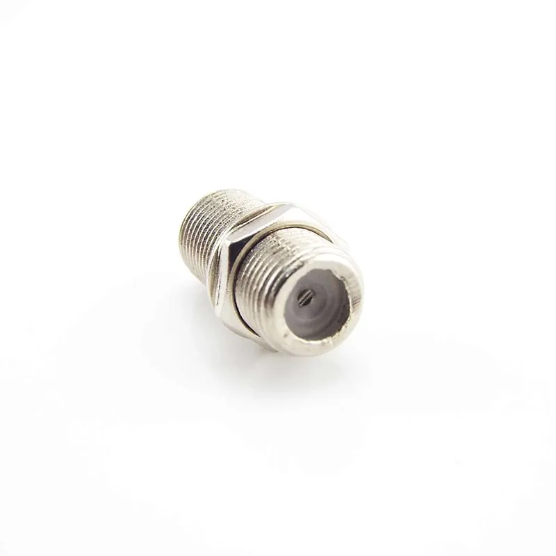 F-Type Adapter Coupler Connector Female F/F Jack RG6 Coax Coaxial Cable SMA RF Coax Connector Plug D6