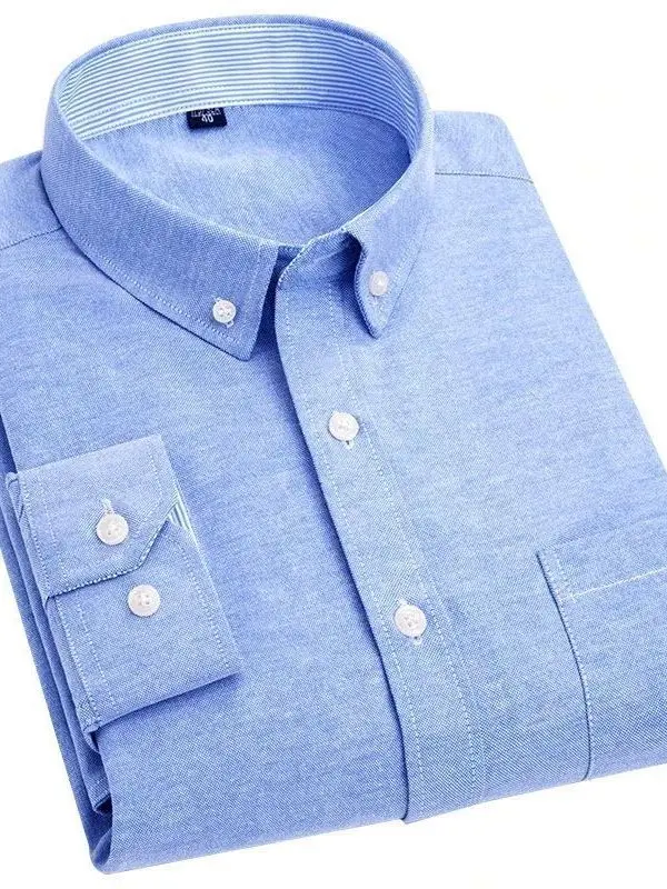 

Men's Casual Long Sleeve Textile Shirt CleanFit Waist-Cinching PU Leather Nine-Quarter Sleeve Neck Style for Women