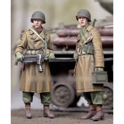 1/35 Resin Figure Unpainted model Kit, military theme, American Soldier, unassembled and unpainted GK,